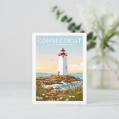 Vintage Verbindung Postkarte (Stehend Vorderseite)