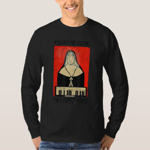 Vintage Vergib mir Vater, denn ich habe gesynthet T-Shirt