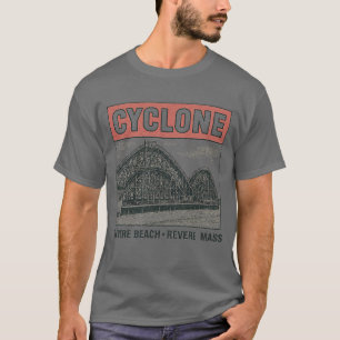 Vintage Vergnügungspark CYCLONE REVERE BEACH • REV T-Shirt