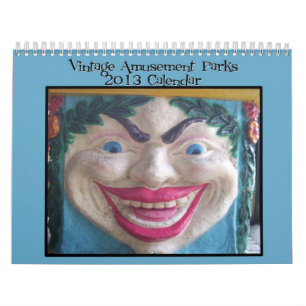 Vintage Vergnügungsparks 2013 Kalender
