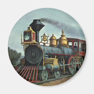Vintage Verkehr, Kohlezuglokomotive Magnet