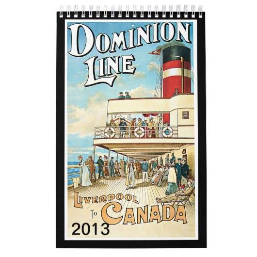 Vintage Verkehrsmittel Kalender (Titelbild)