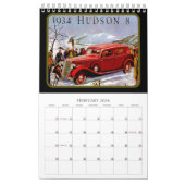 Vintage Verkehrsmittel Kalender (Feb 2026)