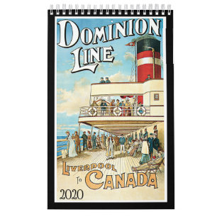 Vintage Verkehrsmittel Kalender