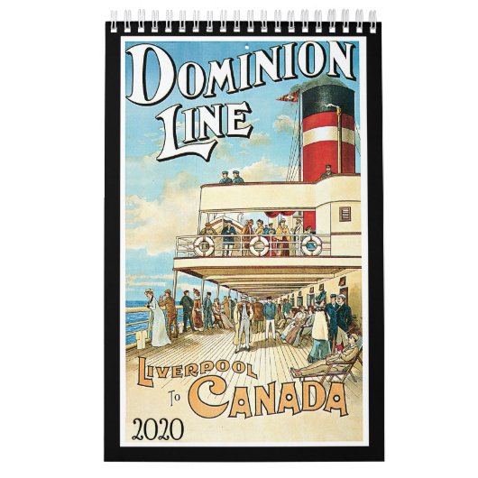 Vintage Verkehrsmittel Kalender (Titelbild)