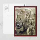 Vintage Verkehrsträger Postkarte (Vorne/Hinten)