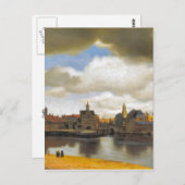 Vintage Vermeer Postkarte (Vorne/Hinten)