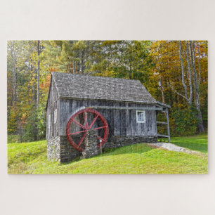 Vintage Vermont Gristmühle Puzzle