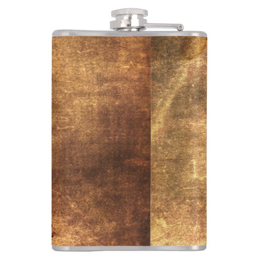 Vintage Verpackenmänner Flachmann (Rückseite)