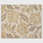 Vintage Verpackungs-Papier-Rolle der Geschenkpapier (Flach)