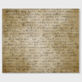 Vintage Verpackungs-Papier-Rolle der Geschenkpapier (Flach)