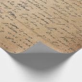 Vintage Verpackungs-Papier-Rolle der Geschenkpapier (Ecke)