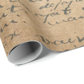 Vintage Verpackungs-Papier-Rolle der Geschenkpapier (Rolleneckpunkt)