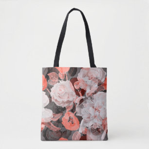 Vintage verschwommene monochrome und farbige Rot, Tasche