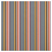 Vintage vertikale Streifen Elegant Unisex Warm gra Stoff (Muster)