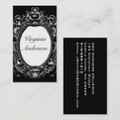 Vintage Verzierte Frame Berufliche Visitenkarte (Vorne/Hinten)