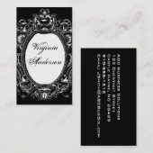 Vintage Verzierte Frame Berufliche Visitenkarte (Vorne/Hinten)