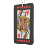 Vintage Verzierte Königin mit Herz Autolufterfrischer (Links)