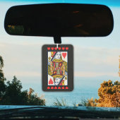 Vintage Verzierte Königin mit Herz Autolufterfrischer