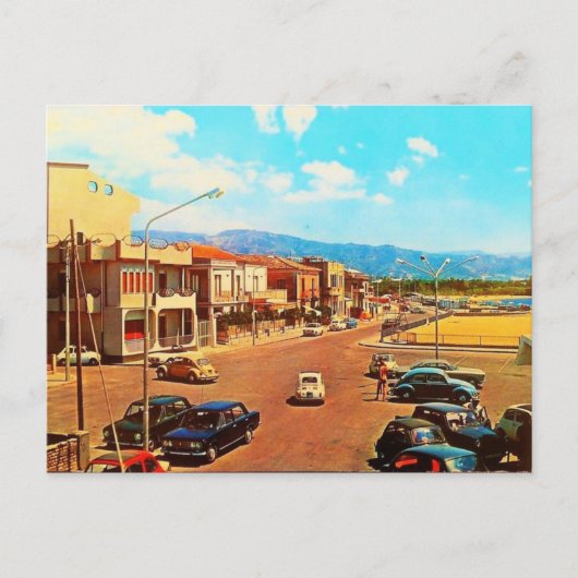 Vintage Via Marina Catona Postkarte (Vorderseite)