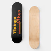VINTAGE VIBES ALLE URSPRÜNGLICHEN TEILE SKATEBOARD (Vorderseite)