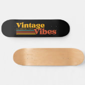 VINTAGE VIBES ALLE URSPRÜNGLICHEN TEILE SKATEBOARD (Horizontal)
