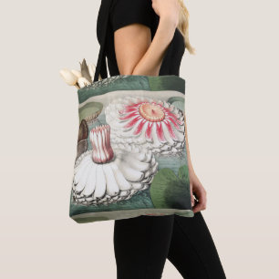 Vintage Victoria Regia Seerosen Kunst Druck Tasche