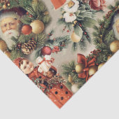 Vintage Victorian Christmas Baubles Seidenpapier (Detail)
