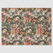 Vintage Victorian Christmas Baubles Seidenpapier (Vorderseite)