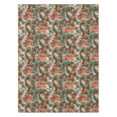 Vintage Victorian Christmas Baubles Tischdecke (Vorderseite)