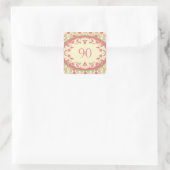 Vintage Victorian Daisy Birthday Stickers (Tasche)
