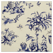 Vintage Victorian Era French Chinoiserie Pattern Stoff (Muster)