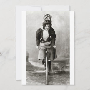 Vintage-Victorian-Fahrradtour Einladung