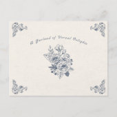 Vintage Victorian Spring Postcard Postkarte (Vorderseite)