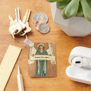 Vintage-Victorianischer Engel von William Morris Schlüsselanhänger