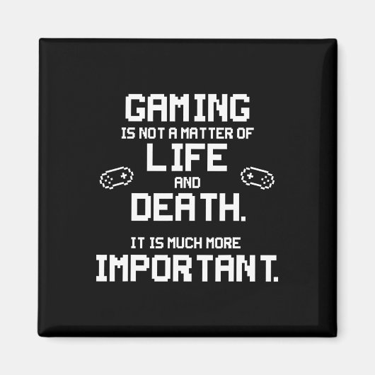 Vintage Videospiele Funny PC Console Gamer Geek Magnet (Vorne)