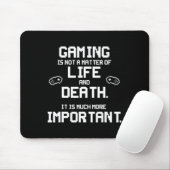 Vintage Videospiele Spaß PC Console Gamer Geek Mousepad (Mit Mouse)