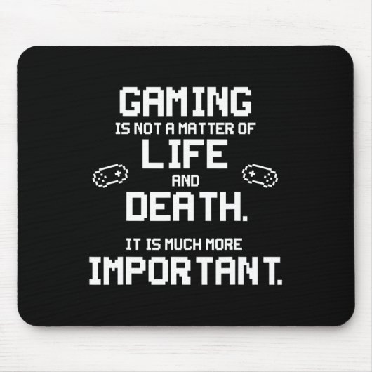 Vintage Videospiele Spaß PC Console Gamer Geek Mousepad (Vorne)