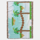 Vintage Videospielpalmen. Decke (Vorderseite Vertikal)