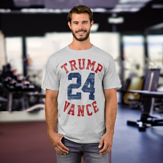 Vintage Vielfalt Trump Vance 2024 T-Shirt