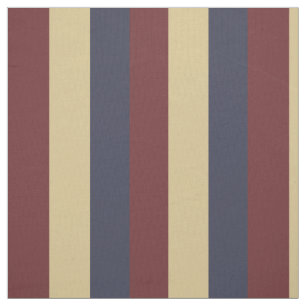Vintage vierte rote blaue Paletten-Sahnestreifen Stoff