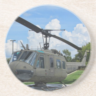 Vintage Vietnam Uh-1 Huey Militärhubschrauber Untersetzer