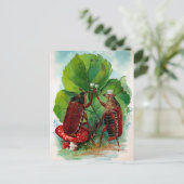 Vintage Viktorianische Alkoholbeutel Postkarte (Stehend Vorderseite)