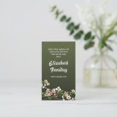 Vintage viktorianische antike Art-Geschäfts-Karten Visitenkarte (Stehend Vorderseite)