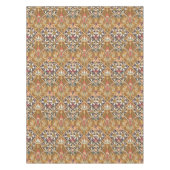 Vintage Viktorianische Ära 1877 Blumenmuster Tischdecke (Vorderseite)