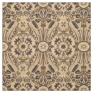 Vintage Viktorianische Ära, florales Textil-Muster Stoff