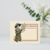 Vintage Viktorianische Ära Kate Greenaway Postkarte (Stehend Vorderseite)