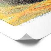 Vintage Viktorianische Ära-Nähmaschine und Anzeige Poster (Ecke)