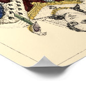 Vintage Viktorianische Ära Poster (Ecke)