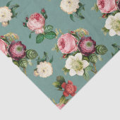 Vintage Viktorianische Blume Decoupage - Marple Ha Seidenpapier (Detail)